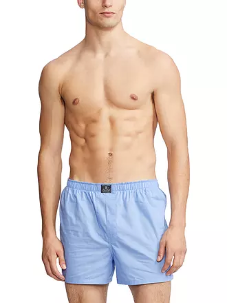 POLO RALPH LAUREN | Boxer 3 pz. bianco, azzurro, blu navy | 